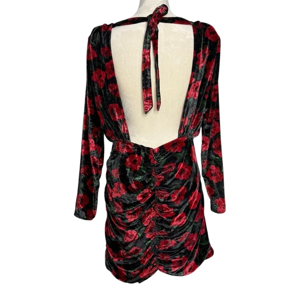 Lovers + Friends Jackie Mini Floral Velvet Dress - Picture 5 of 9